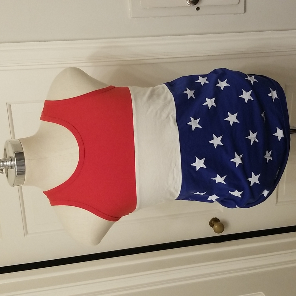 Men's American Flag Tank Top